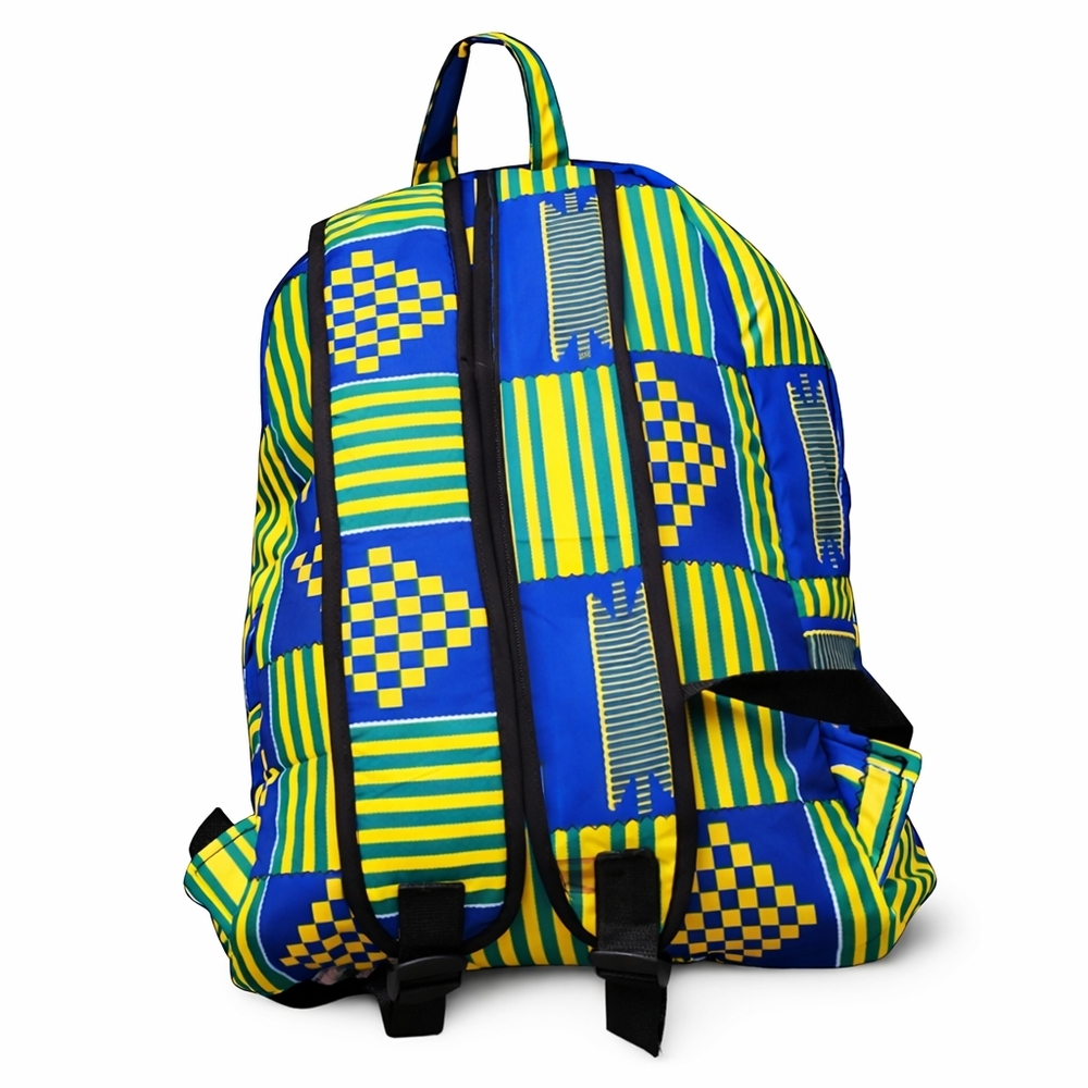 Colorful Patchwork Backpack - Picture 2 of 2